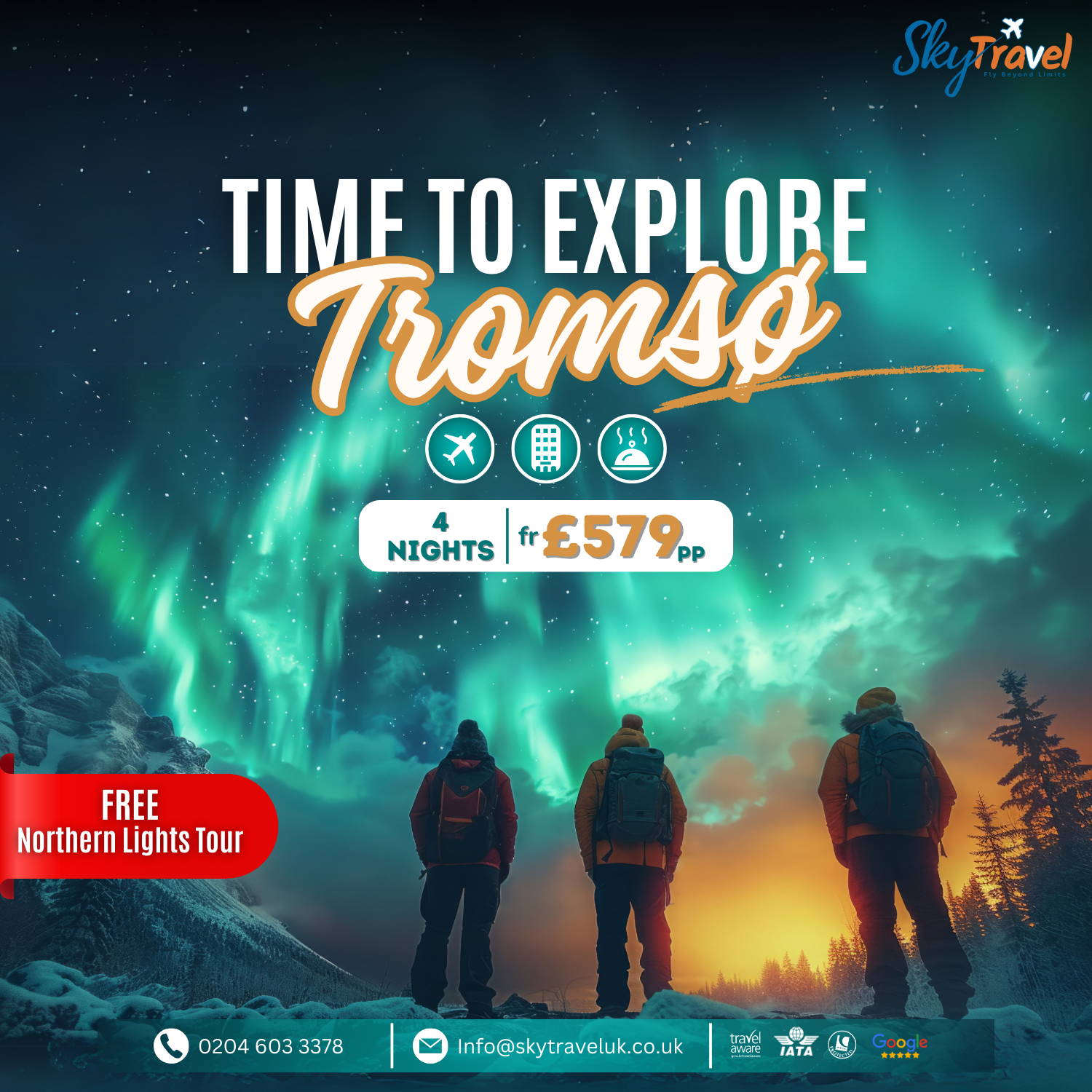 Tromso : Where Nights Glow with Magic 🌠