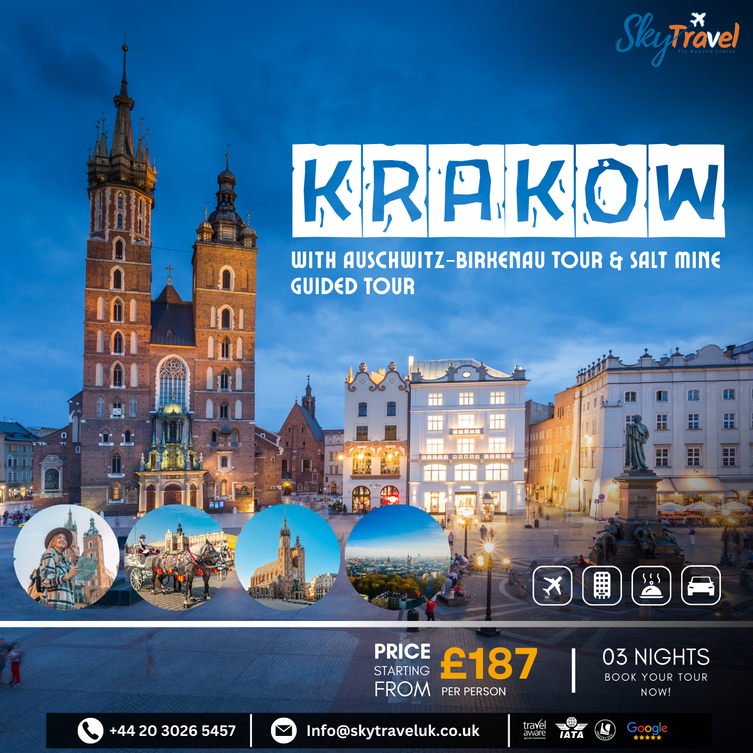 KRAKOW WITH AUSCHWITZ TOUR