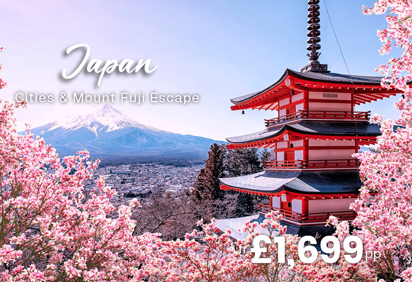 Japan Cities & Mount Fuji Escape
